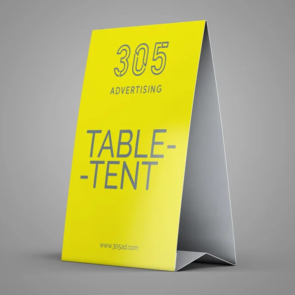Custom Table Tents