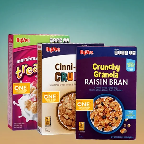 Custom Cardboard Cereal Boxes