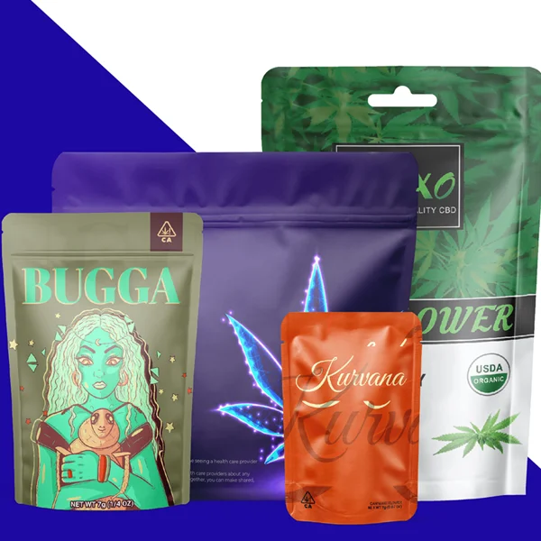 Custom Cannabis Mylar Bags